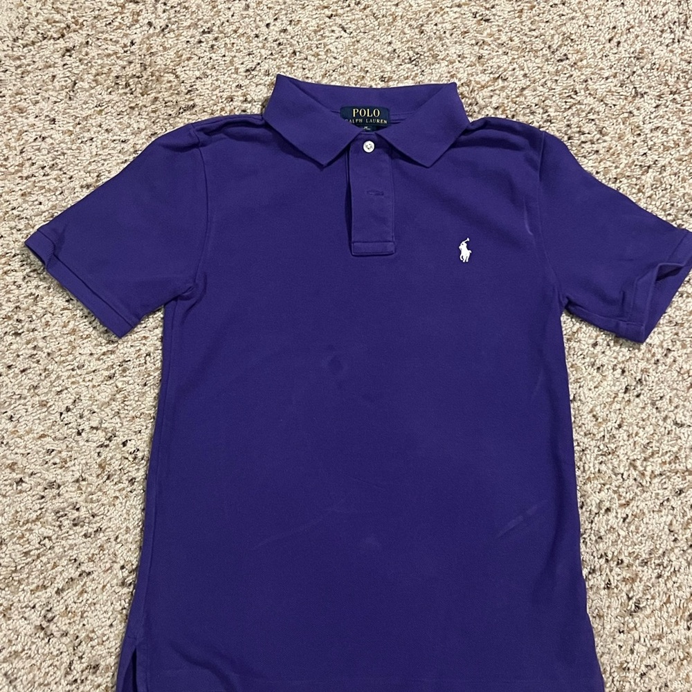 Polo by Ralph Lauren Purple Kids Polo Shirt